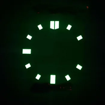 28,5 ММ C3 зелен светлинен корпус стил стерилни часовник циферблат FIT NH35 NH36 Движение