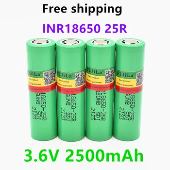 2-10ШТ 18650 акумулаторна батерия INR18650 25R M 20A битови литиево-йонни батерии 20A акумулаторна отвертка и фенерче