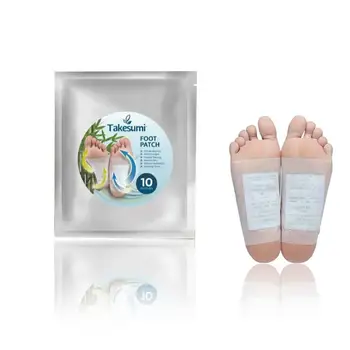 10 бр/пакет Ароматерапия Пластир За Крака Премахване на Влага И Миризма на Краката, За Облекчаване на Тревожност Грижа За Краката за Насърчаване на Здравето на Сън Инструмент