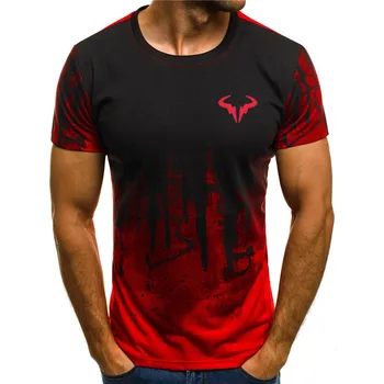 Camiseta против estampado 3D ал hombre, camiseta de manga corta a la moda, camiseta de verano против cuello redondo, popular, 2021