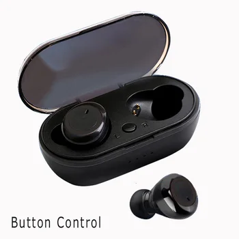 Savioke Y50 bluetooth слушалки 5.0 Безжични слушалки Слушалки Стерео Слушалки за игри на Слушалка Със зарядно устройство кутия за телефон