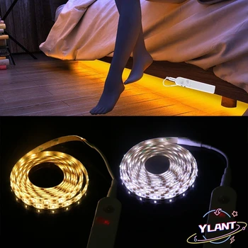 Ylant Motion Sensor Light Led Night Light Strip Light Детектор Стенен Лампа На Стълба Шкаф Шкаф Осветление На Пътеката, Интериор На Спалнята