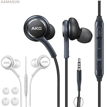 Samsung AKG Слушалки EO IG955 3,5 мм В ухото Кабелен Микрофон, Регулатор на силата на Звука Слушалки за Galaxy S9 S10 S8 S6 S7, huawei Смартфон xiaomi