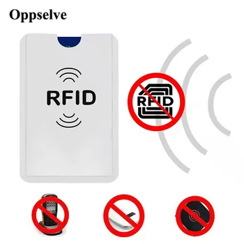 Anti RFID Blocking Reader Lock Card Holder ID Bank Card Case Protector Aluminium Metal Smart Anti-theft Multi Credit Card Holder