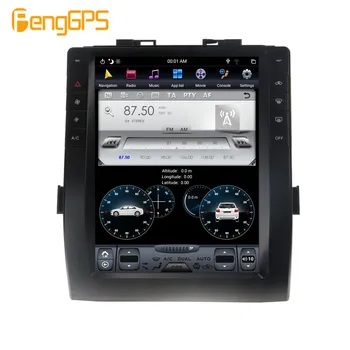 4+128G Авто CD / DVD Плейър GPS Навигация За Toyota Alphard 30 S+ Tesla Style Android Car Radio Стерео Multimedia Headunit