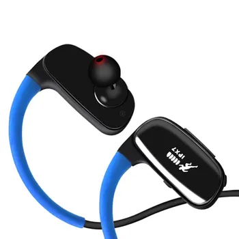 IPX7 Водоустойчив Слушалки Безжични Bluetooth Слушалки в ушите Стерео Музика Спортни Слушалки HiFi Слушалки плуване