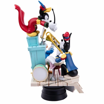 Beast kingdom Disney Donald Duck Mickey Mouse The Band concert Garage Комплекти Model Комплекти Collecting gift toys