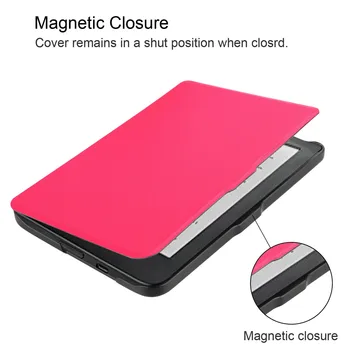 Кожен Калъф за таблет Кобо Clara - HD Tablet Magnetic ПУ Ultra Slim Intelligent smart sleep Марка For Кобо Clara Case