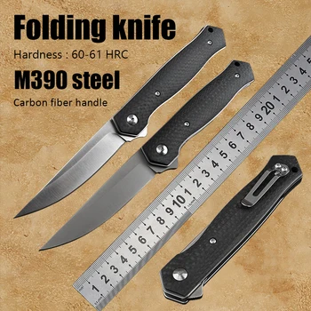 Ножове ловен нож за оцеляване сгъваем нож тактически военен къмпинг нож m390 edc нож за самозащита джобен нож