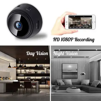 A9 Mini Camera Original 1080P IP Камера Smart Home Security IR Night Magnetic Wireless Mini Камери Surveillance Camera Wifi