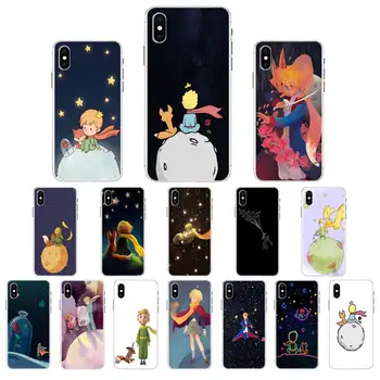 YNDFCNB Little Prince Калъф за телефон iPhone X XS MAX 11 12 pro max 6 6s 7 7plus 8 8Plus 5 5S XR se 2020 case