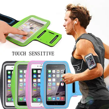 За iPhone 11 Pro XS Max XR Running Sport Case Открит Водоустойчив Притежателя на Мобилен Телефон За iPhone 7 8 Plus 6s Arm Band Case Gym