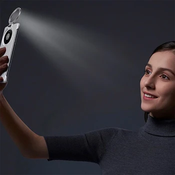 Калъф за телефон подходящ за iphone12 11 X XR 7 PLUS fill light калъф за мобилен телефон selfie beauty ring flash защитната обвивка
