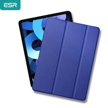 Съпротивление esr for iPad Air 2020 Case for iPad Air 4 Case 10.9 2020 Възкачи Trifold Magnetic Case Funda Smart Cover на Корпуса Capa Cover Case