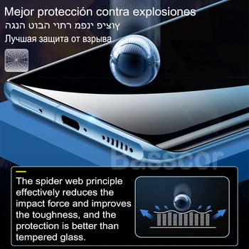 360 Защитен Луксозният Ултра Тънък Прозрачен Калъф За Телефон Huawei P40 P20 P30 Lite P30 Pro Делото С Гидрогелевым Дизайн На Протектора На Екрана