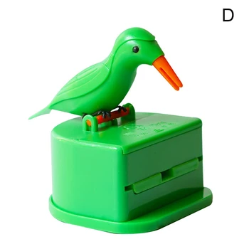 Автоматичен Диспенсер Птици Притежателя На Клечки За Зъби Кутия Кухня Домашна Украса На Масата L5