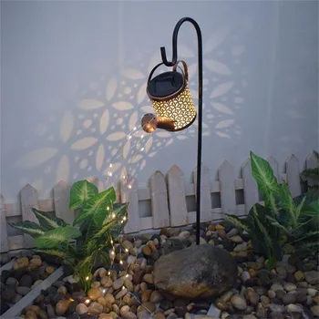 Поливочный Гърне LED Слънчева Лампа Водоустойчив Ютия Открит Прожекционен Струнен Светлина 1.2 икономия на енергия за Градинарство Декоративно Осветление