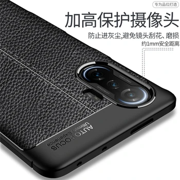 За Xiaomi Redmi K40 Gaming Edition Калъф Кожен Мек Силиконов TPU устойчив на удари Бронята на Задната част на Кутията на телефона Redmi K40 Gaming Case
