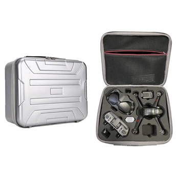 Водоустойчива Чанта За Съхранение на Преносим Чанта За Носене Чанта Защитна Кутия за D-ДЖИ FPV зареден очила V2/FPV Combo Drone