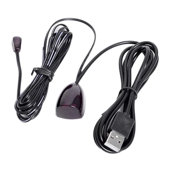 Продажба на едро 5V IR Инфрачервено Дистанционно Управление Транспондер Приемник Ретранслатор Емитер USB Адаптер за Удължаване на Кабела С Led Подсветка