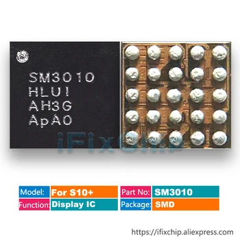 10 бр./лот Нов SM3010 За Samsung S10+ S10 A10 A50 A305 Дисплей LCD чип