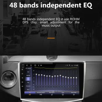 Автомобилен Радиоприемник За VW Passat B7 2Din Android 10.0 Централен Блок на Volkswagen Стерео Приемник Мултимедиен Плейър GPS Навигация, RDS 4G Golf 5