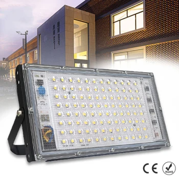 100 W Led прожектор AC 220 В Водоустойчива IP65 Външно Осветление LED Рефлектор Led Прожектор Прожектор уличното осветление уличното осветление