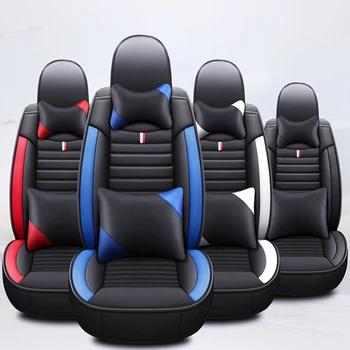 5 седалка Пълно покритие на столчето за кола калъф за Mercedes GLC CLASS GLC250 GLC300 GLA180 GLA200 GLA250 GLB250 GLE GLK GLS автомобилни аксесоари