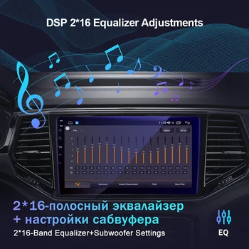 EKIY 1280*720 Android 10 Автомобилното Радио 6G+128G За Hyundai Veracruz ix55 2006 - Мултимедиен плейър Стерео GPS Навигация 2din DVD