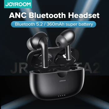 Joyroom TA2 True Wireless ANC намаляване на шума, bluetooth слушалки Предизвикателство bluetooth слушалки Стерео водоустойчив Bluetooth 5.2