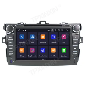 За Toyota Corolla 2007-2013 Android 10 Carplay Радио Плейър GPS Автомобилна Навигация Централен Блок Кола Стерео CD, DVD, WIFI DSP BT
