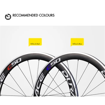700C 50mm rim sticker Road bicycle stickers cycle road колела decal for DA C50 7900
