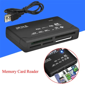 All In One USB Memory Card Reader Tablet Лаптоп Компютърни Аксесоари Drop Shipping Офис Електронно Оборудване