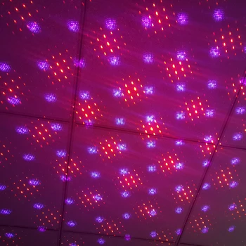 Атмосферни лампа Автомобилна Покрив Star Light Интериор LED Starry Atmosphere Ambient Projector USB Decoration Night Decor Galaxy Светлини