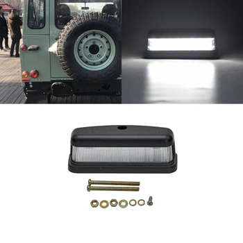 1x-Добрият Бял Led Фенерче за Осветление Регистрационен номер За Land Rover Series 2 2A 3 Всички Модели За Defender 90/110/130