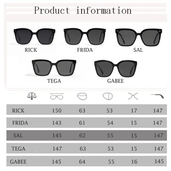 2021 Нов Висококачествен Корейски Марката Дизайн, НЕЖНИ Слънчеви Очила За жени и За мъже DAMIAN РИК SAL TEGA Слънчеви очила С Оригинална Опаковка