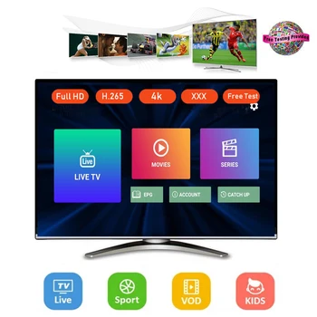 X96 OTTT PLUS King ott ITV Продавам Canada German Arabic Belgium smart tv, m-3u