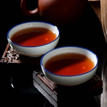 Повече от 20 Години Китайски Юнан Старият е Узряла Чай От Китай Три Високи Ясни огъня Детоксикация на Здравеопазването Разреден Чай