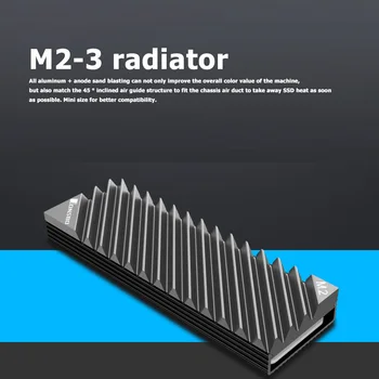 M. 2 SSD NVMe Плача Радиатор M2 2280 SSD Твърд Диск за Алуминий Плача с Минерална подложка за настолни КОМПЮТРИ Охладител Термална Уплътнение