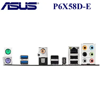 Asus P6X58D-E Motherbaord Intel X58 Core i7/Core i7 Extreme LGA 1366 DDR3 24GB SATA III Оригинален настолен компютър Asus X58 Mainbaord се Използва