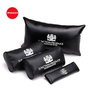 Noizzy Junction Product Pillow VIP Car Accessories Neck Cushion Auto Seat Belt Плечевая тампон Sweatproof Headrest Comfort Стайлинг