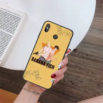 Калъф за телефон Banana Fish за Xiaomi Redmi 4x 5 plus 6A 7 7A 8 mi8 8lite 9 note 4 5 7 8 pro