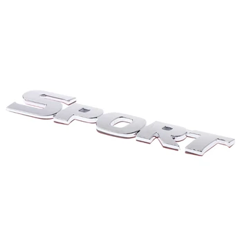 2021 Нов Стил на Автомобила 3D СПОРТНА Емблема на Иконата Врати Стикер ABS Стикер Univesal