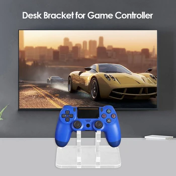 Титуляр Игрален Контролер Gamepad Display Support Game Handle Mount Stand Holder Клип for PS5/PS4 Joystick Rack Stand