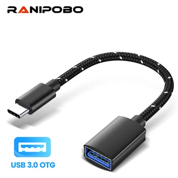 Type C To USB 3.0 Audio Extension Cable Type C Male to USB 3.0 Female Adapter OTG Кабел за MacBook Pro Samsung, Huawei, Xiaomi
