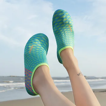 SneakersUnisex Beach Water ShoesSwimming Аква Обувки Quick-DryingSeaside Sliperssurf Upstream Soft bottom Water Sports Обувки