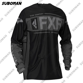 FXR 2021 Нов nouveau maillot de course maillot de cyclisme moto Crossmax ризата Ciclismo vetements pour hommes vtt MX тениска
