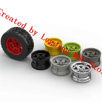 Наука и техника автомобили градивен елемент на moc-92912 + 15038 ступица колела гуми 94 * 38 мм жак ev3 сглобяване на играчки