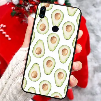 авокадо естетически Gteen Плодове Храната Телефон Калъф За Xiaomi Redmi note 7 8 9 t k30 max3 9 и 10 pro lite