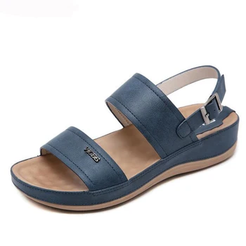 GKTINOO Дамски сандали, сандали на платформа 2021 Лято Дебела подметка, Високи токчета на Дамски сандали и Летни Обувки За жени